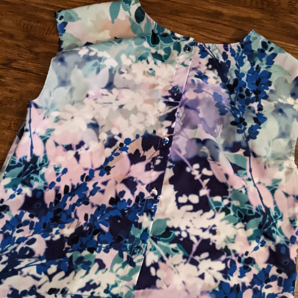 Talbots Sleeveless Blouse Top Women's Size 2P - Picture 7 of 10